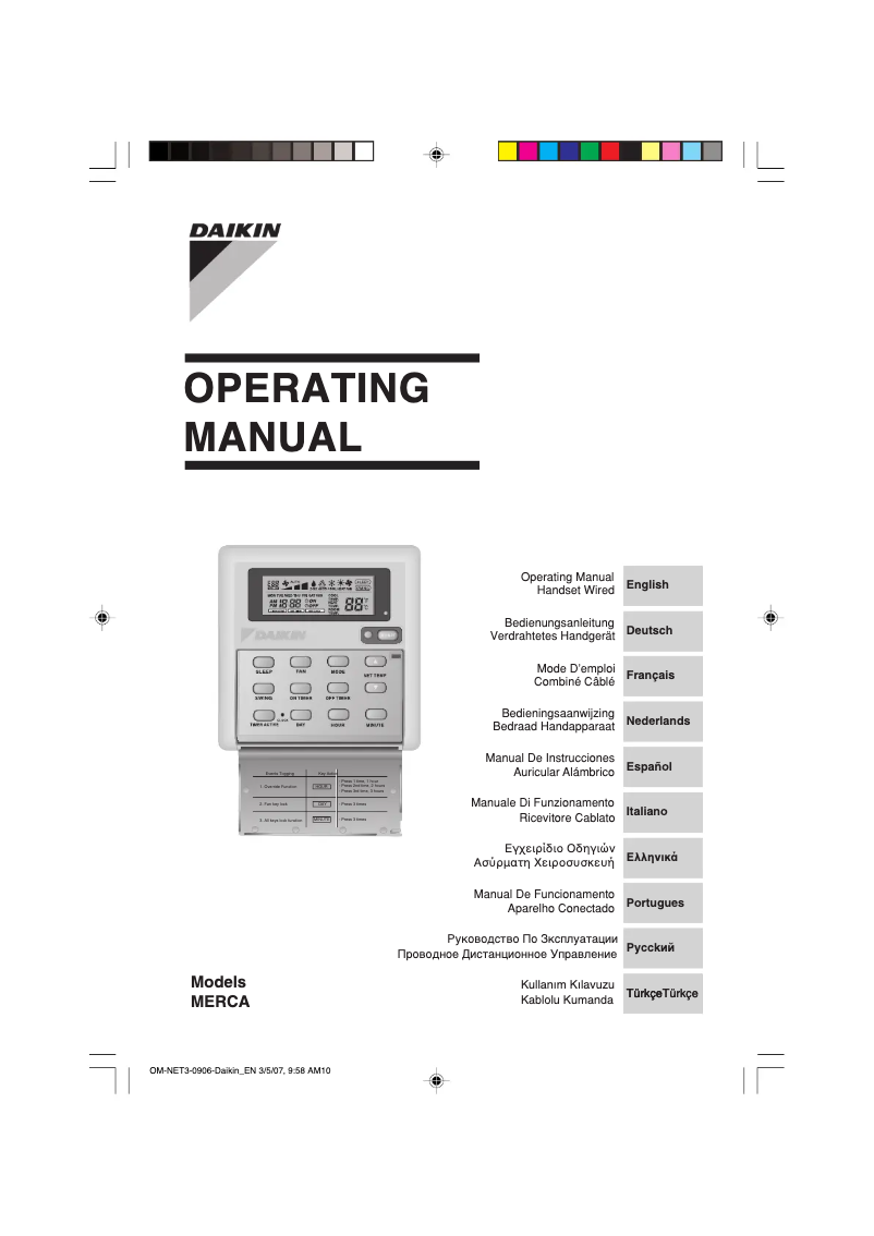 Imagen de la primera página del manual del dispositivo FWT04CT
