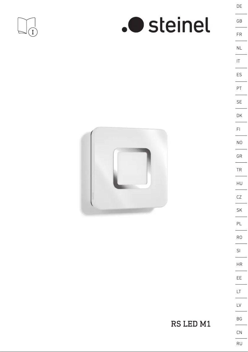 Page 1 de la notice Manuel utilisateur Steinel RS LED 1