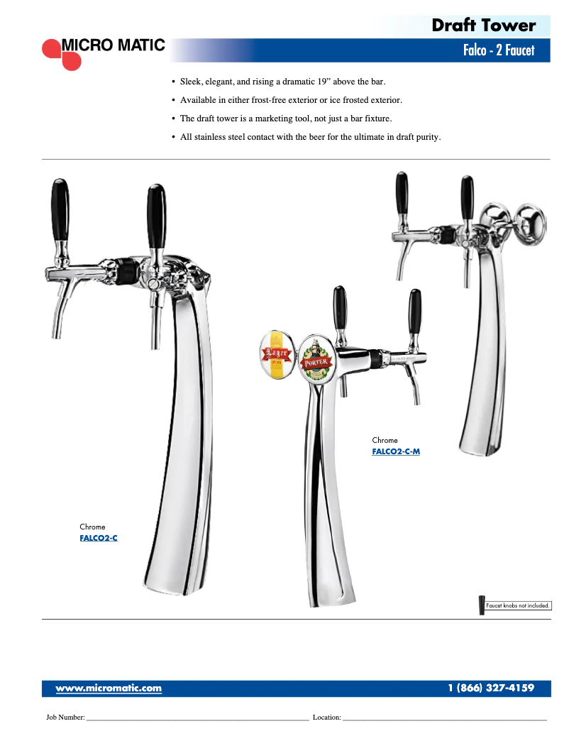 Image de la première page du manuel de l'appareil FALCO2-M