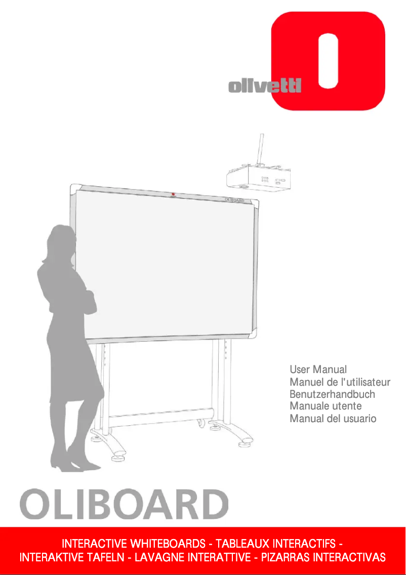 Page n°1 - Manuel utilisateur Olivetti Oliboard