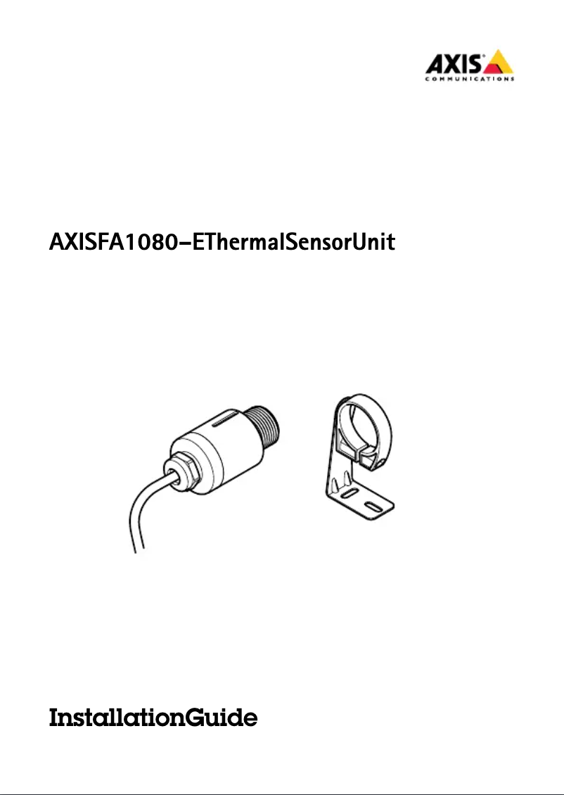 Image de la première page du manuel de l'appareil FA1080-E