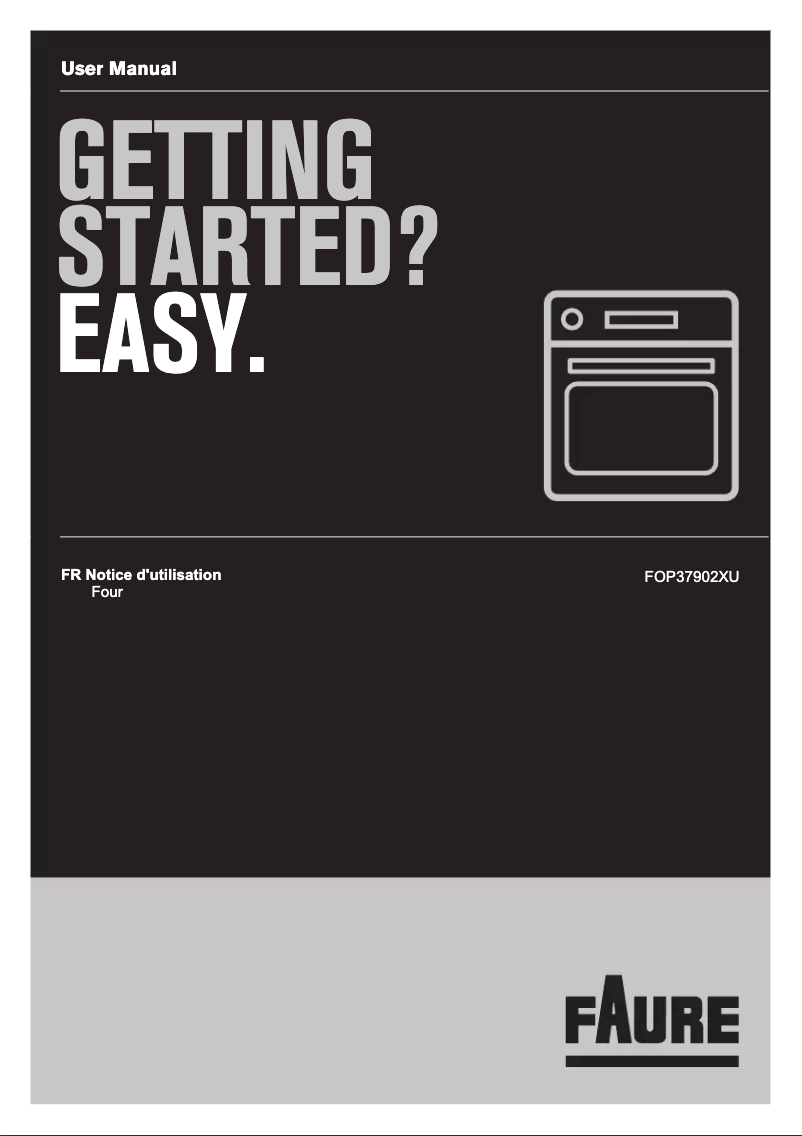 Imagen de la primera página del manual del dispositivo FOP37902XU