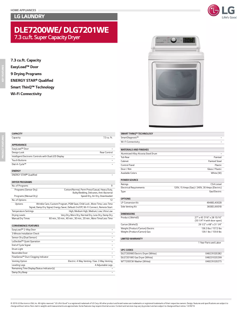 Image de la première page du manuel de l'appareil DLE7200