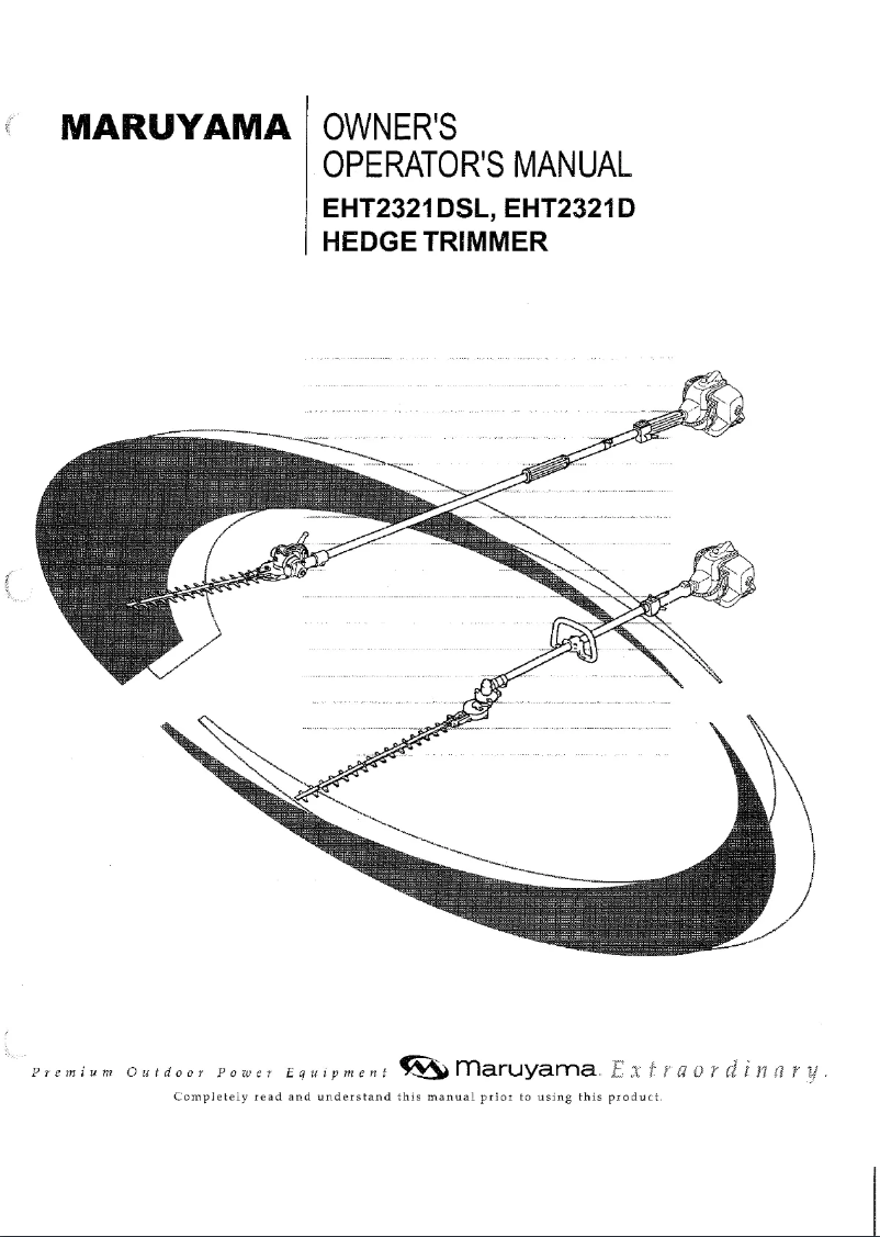Image de la première page du manuel de l'appareil EHT2321D