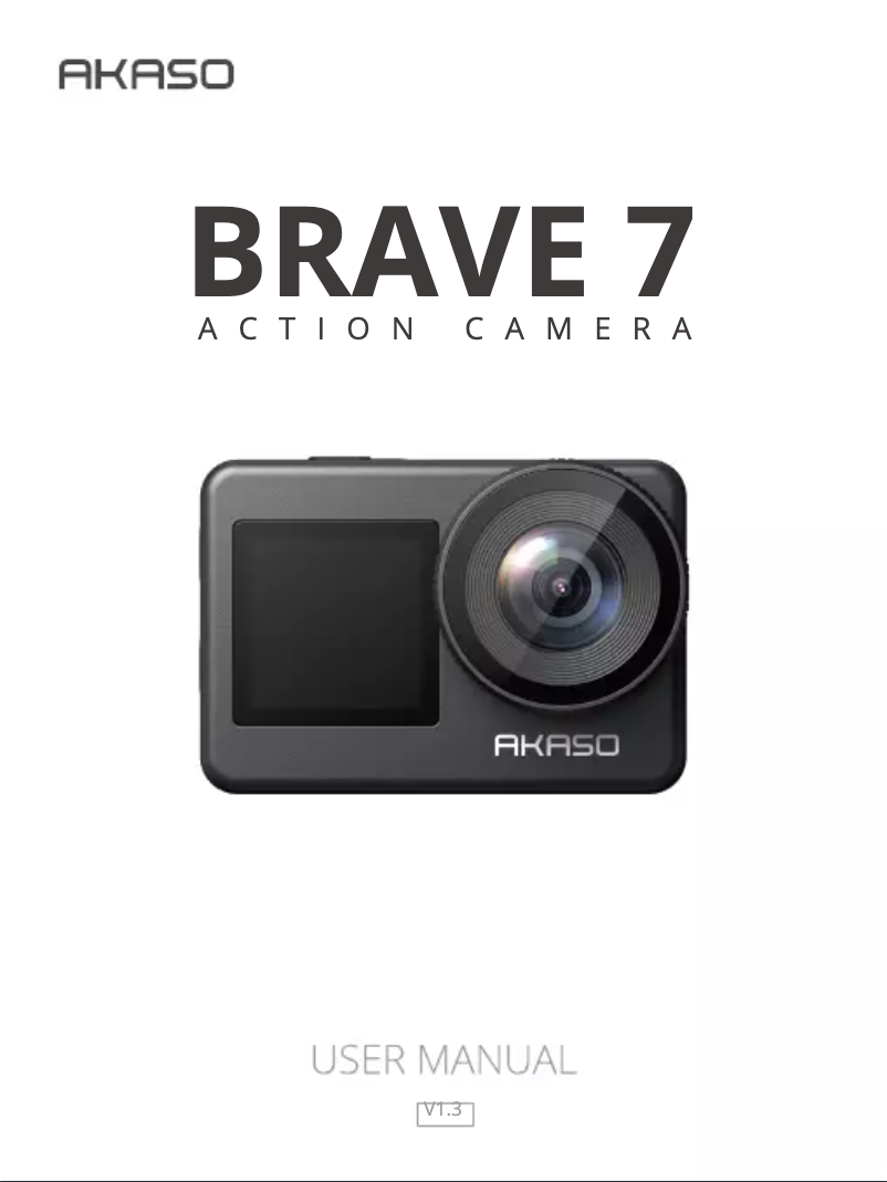 Image de la première page du manuel de l'appareil Brave 7