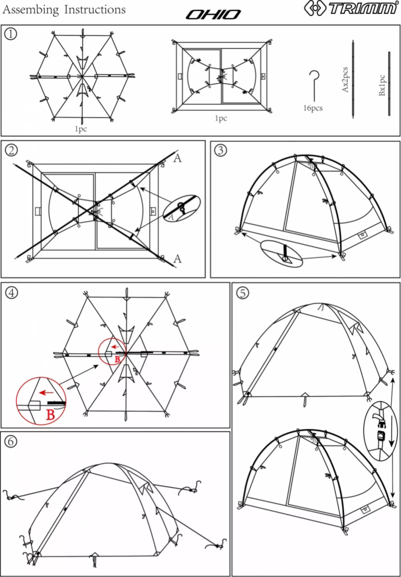 Página 1 del manual Manual de usuario Trimm Ohio