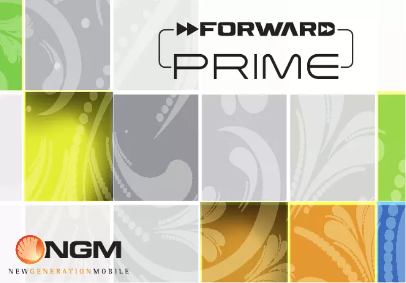 Image de la première page du manuel de l'appareil Forward Prime