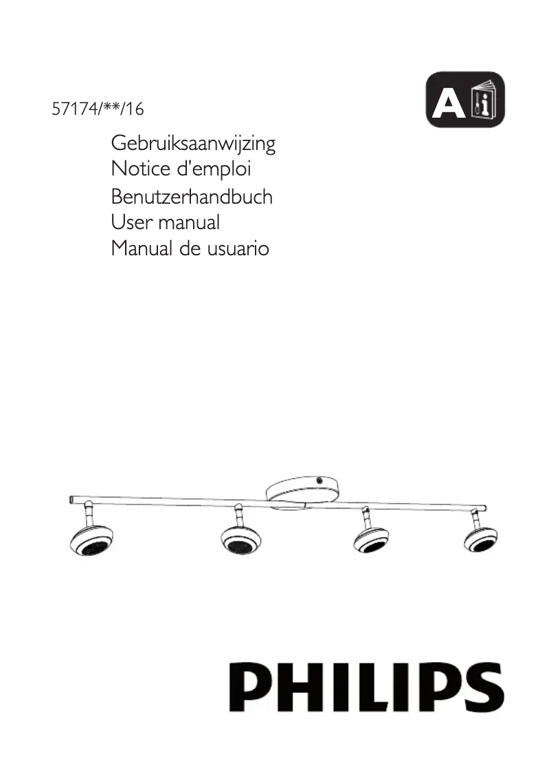 Página 1 del manual Manual de usuario Philips myLiving 57174/44/16