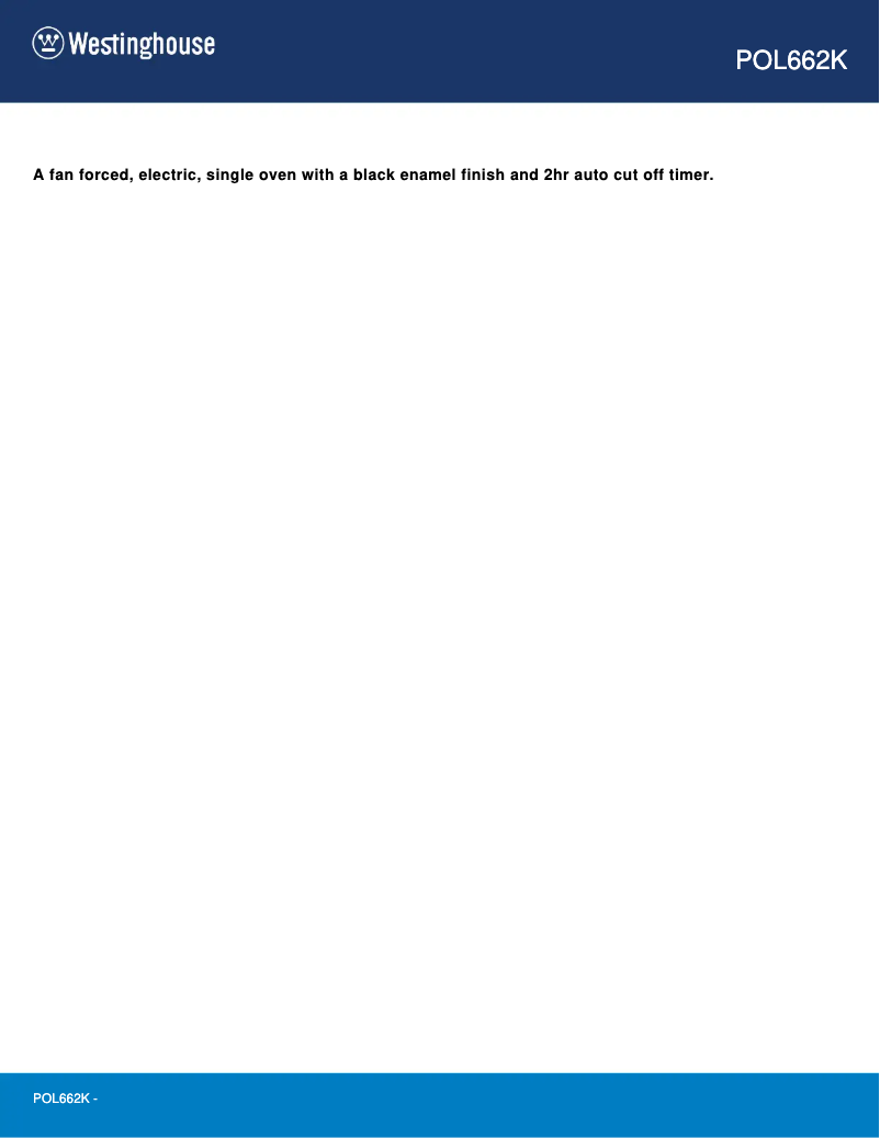 Image de la première page du manuel de l'appareil POL662K