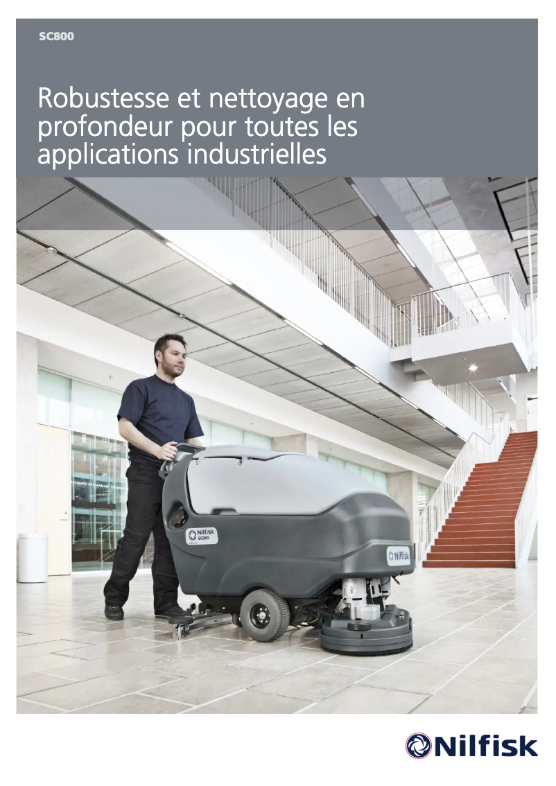 Image de la première page du manuel de l'appareil SC800
