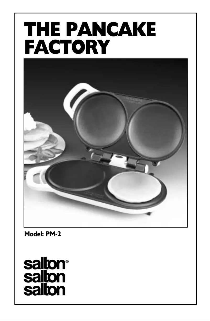 Página 1 del manual Manual de usuario Salton PM-2