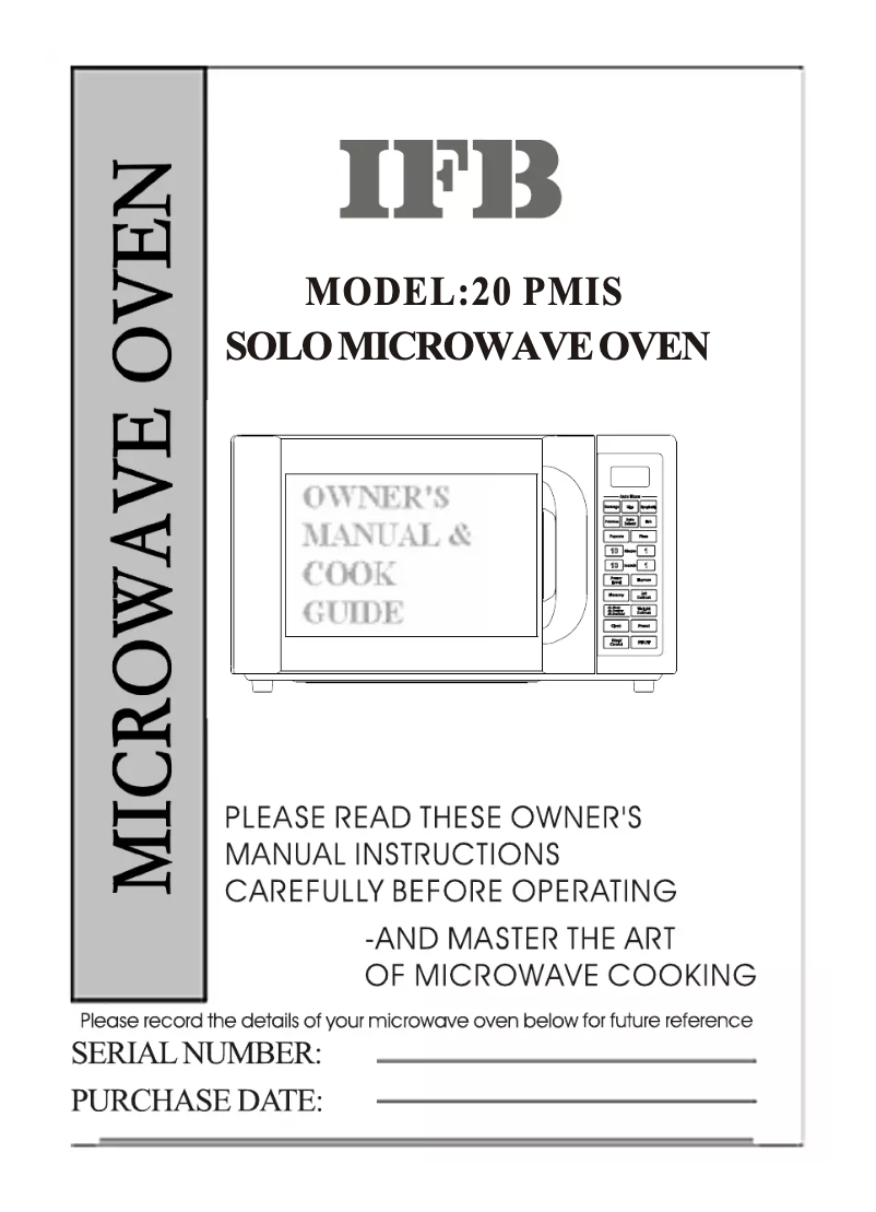 Página 1 del manual Manual de usuario IFB 20PMIS