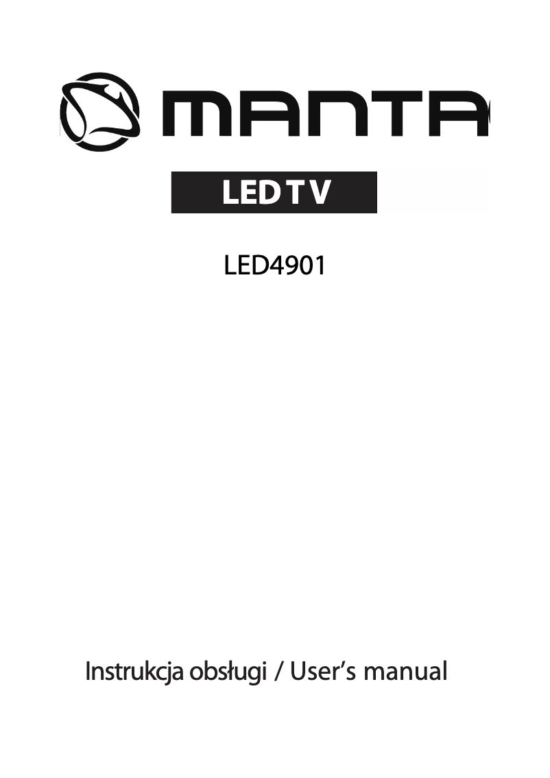 Image de la première page du manuel de l'appareil LED4901