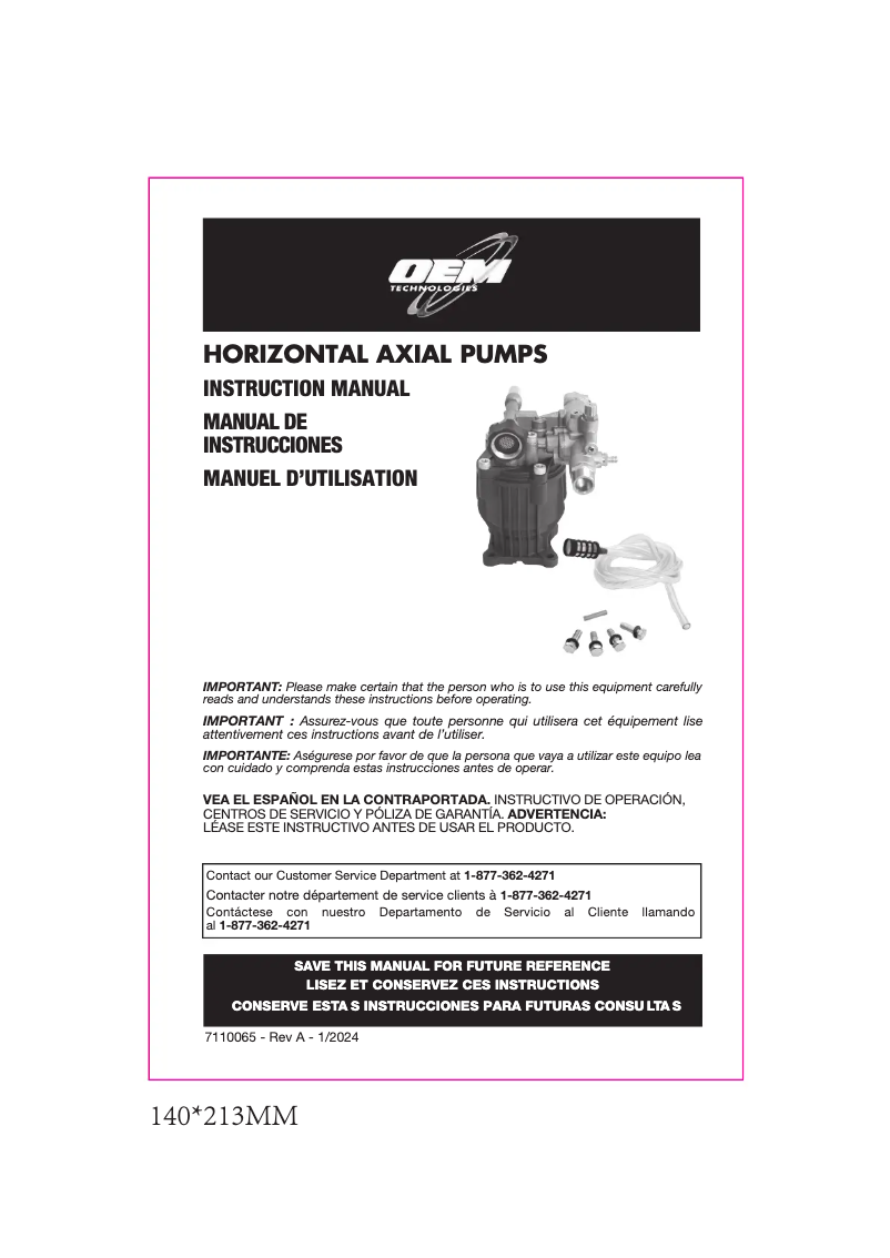 Page 1 de la notice Manuel utilisateur Simpson 90052