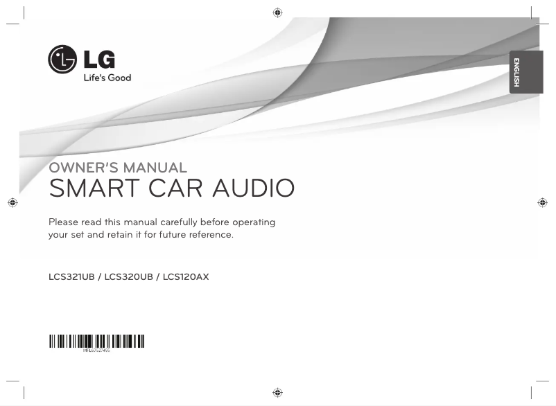Image de la première page du manuel de l'appareil LCS120AX