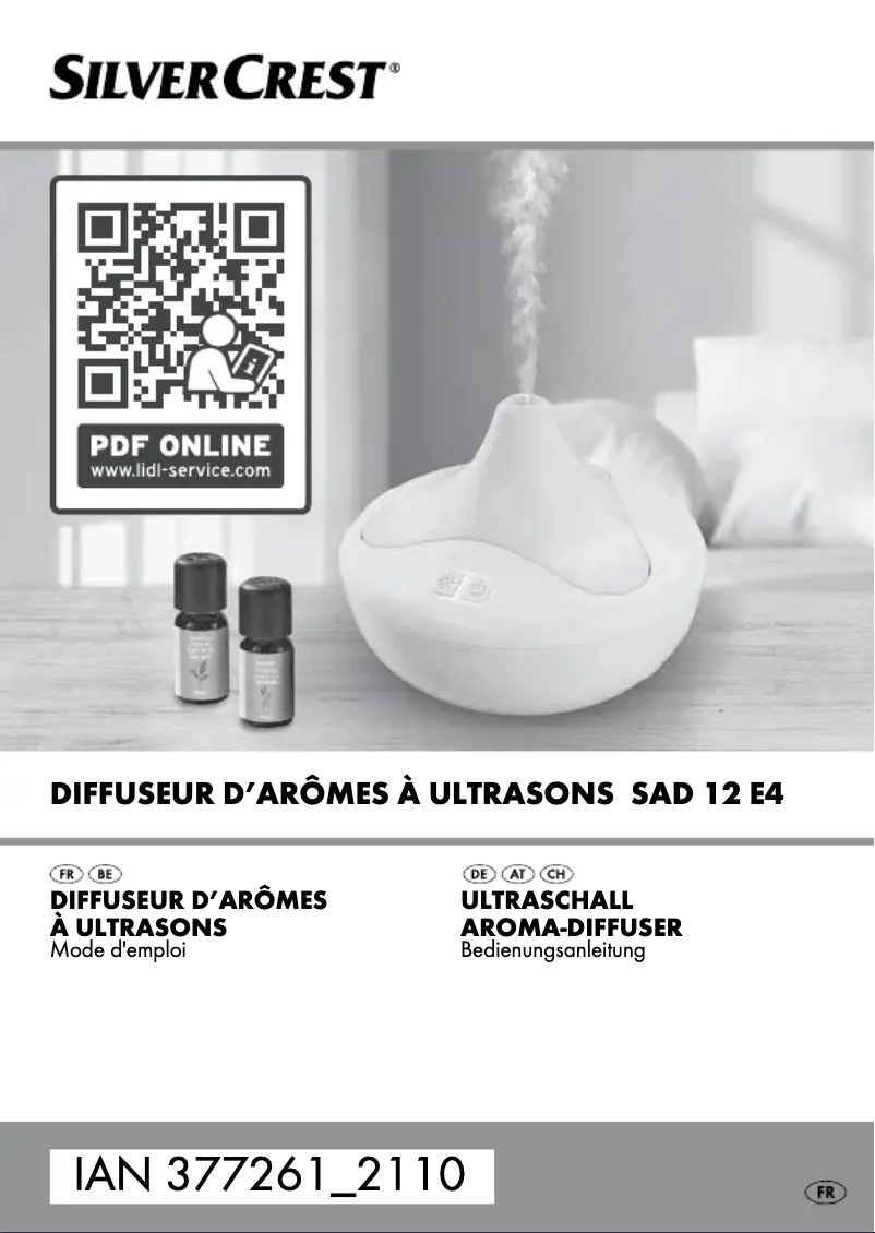 Page n°1 - Manuel utilisateur SilverCrest SAD 12 E4
