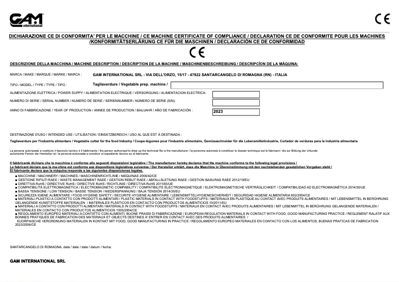 Image de la première page du manuel de l'appareil Cuocojet 415010