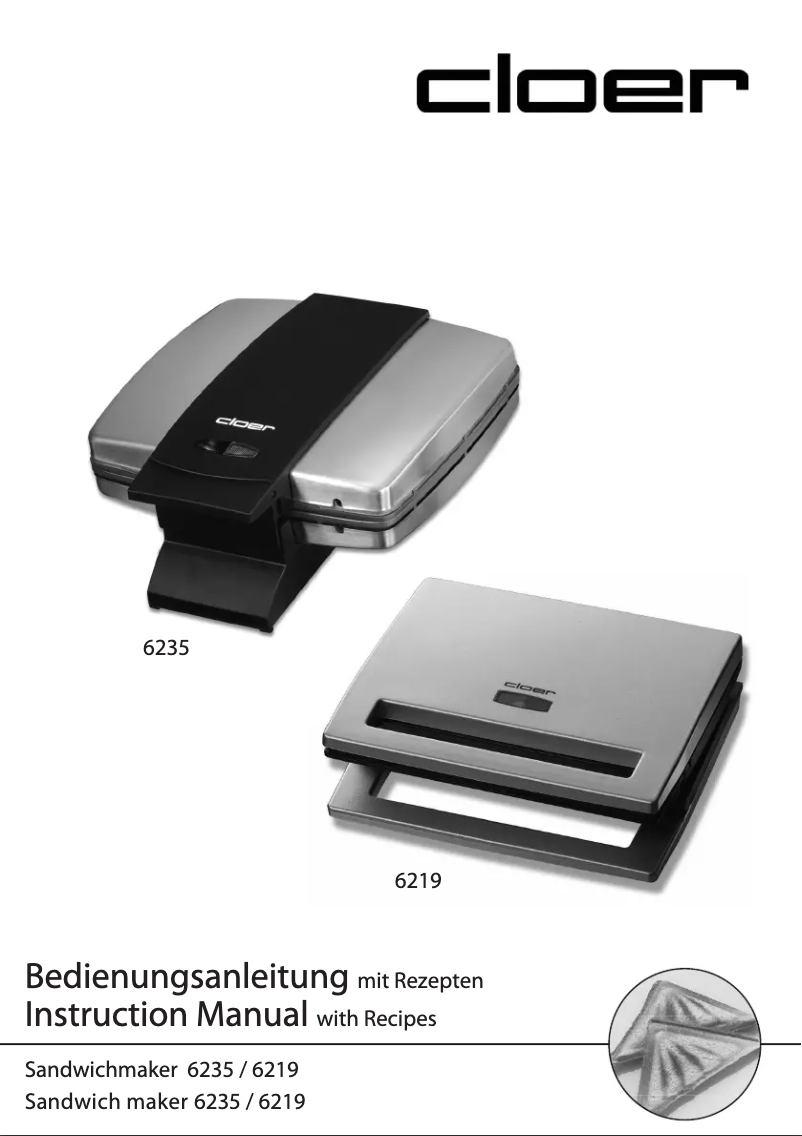 Image de la première page du manuel de l'appareil 6235