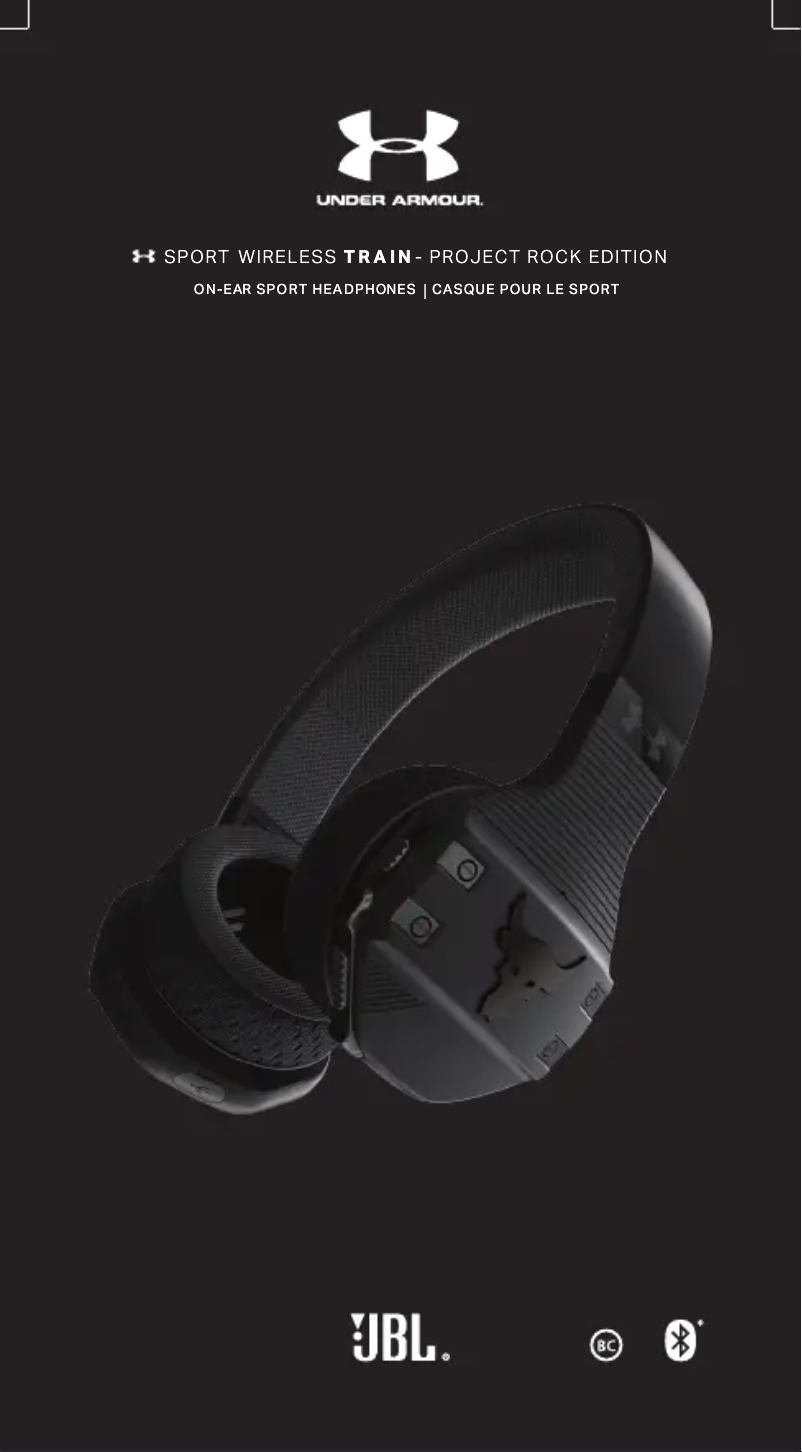 Page n°1 - Manuel utilisateur JBL Under Armour Sport Wireless Train