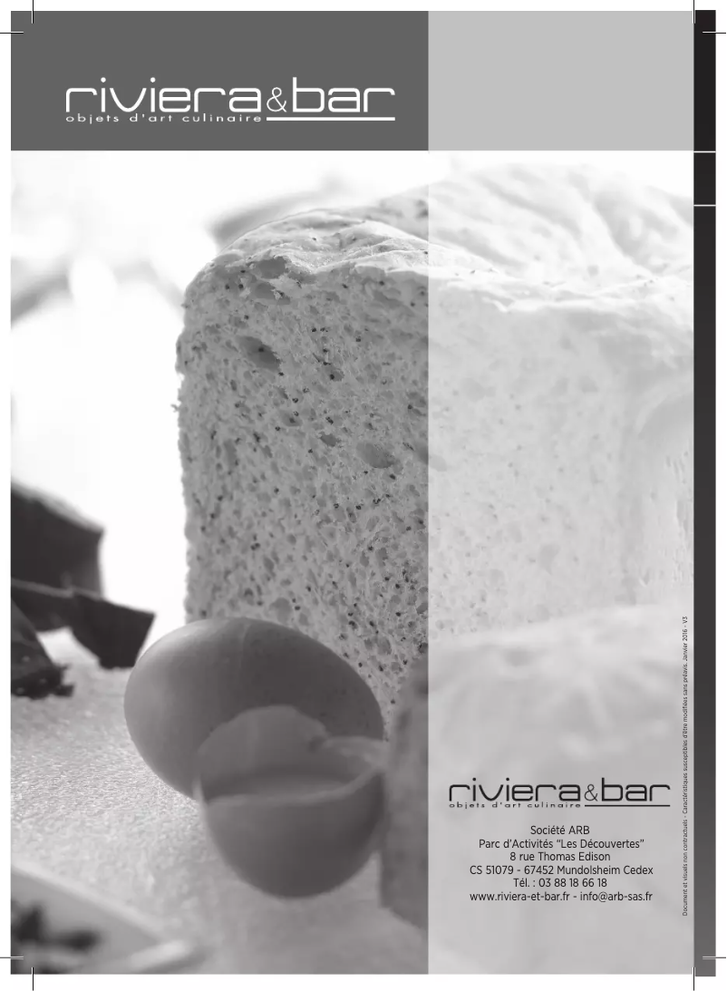 Página 1 del manual Manual de usuario Riviera & Bar QD794A