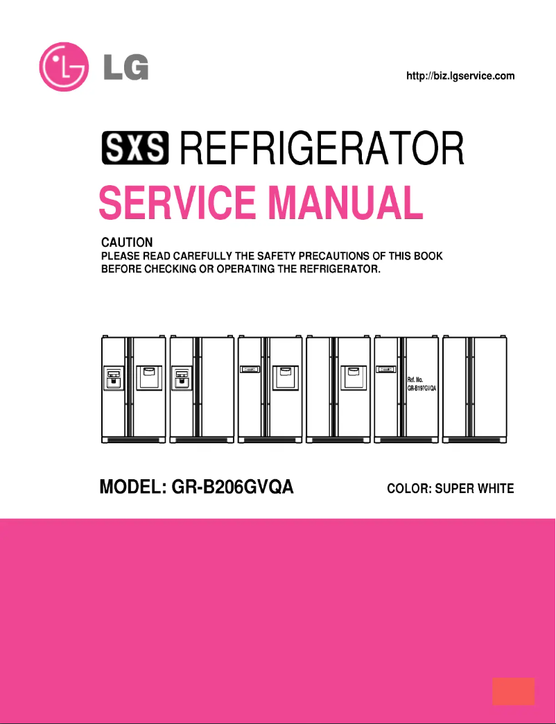 Página 1 del manual Manual de usuario LG GR-B197GVQA