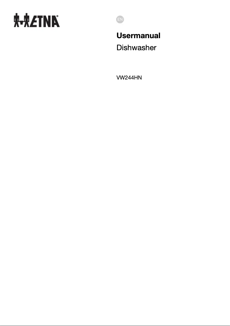 Page 1 de la notice Manuel utilisateur Etna VW244HN