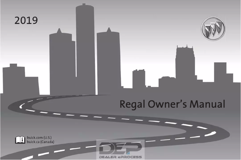 Page 1 de la notice Manuel utilisateur Buick Regal TourX (2019)