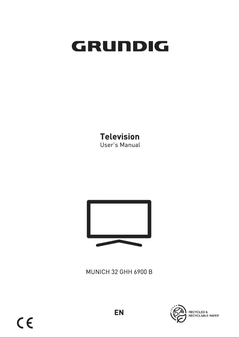 Page n°1 - Manuel utilisateur Arçelik MUNICH 32 GHH 6900 B