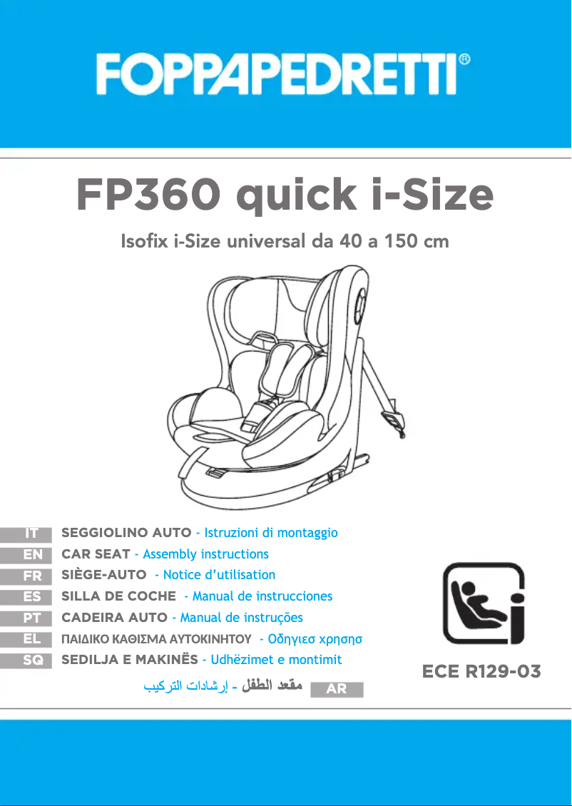 Page n°1 - Manuel utilisateur Foppapedretti FP360