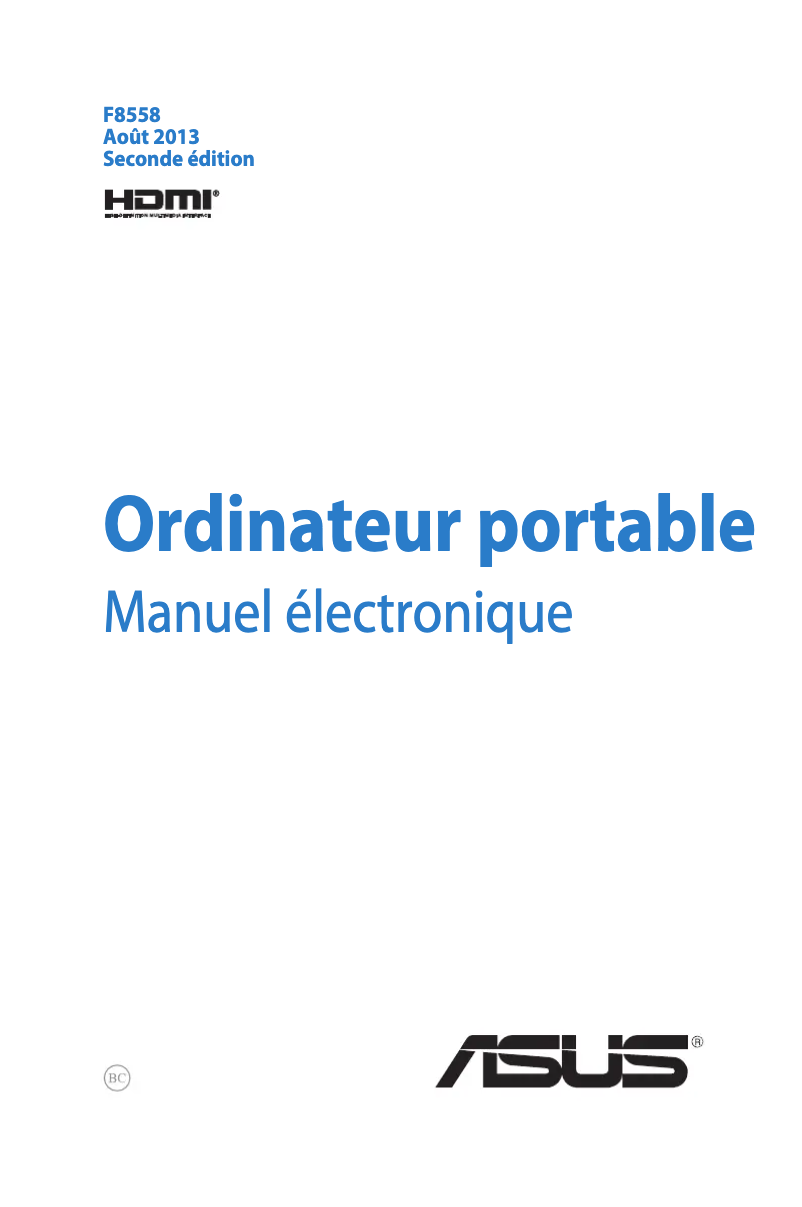 Page n°1 - Manuel utilisateur Asus ROG G750JY