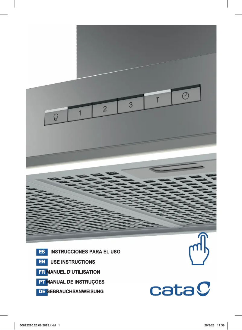 Page 1 de la notice Manuel utilisateur CATA GALA 900 R