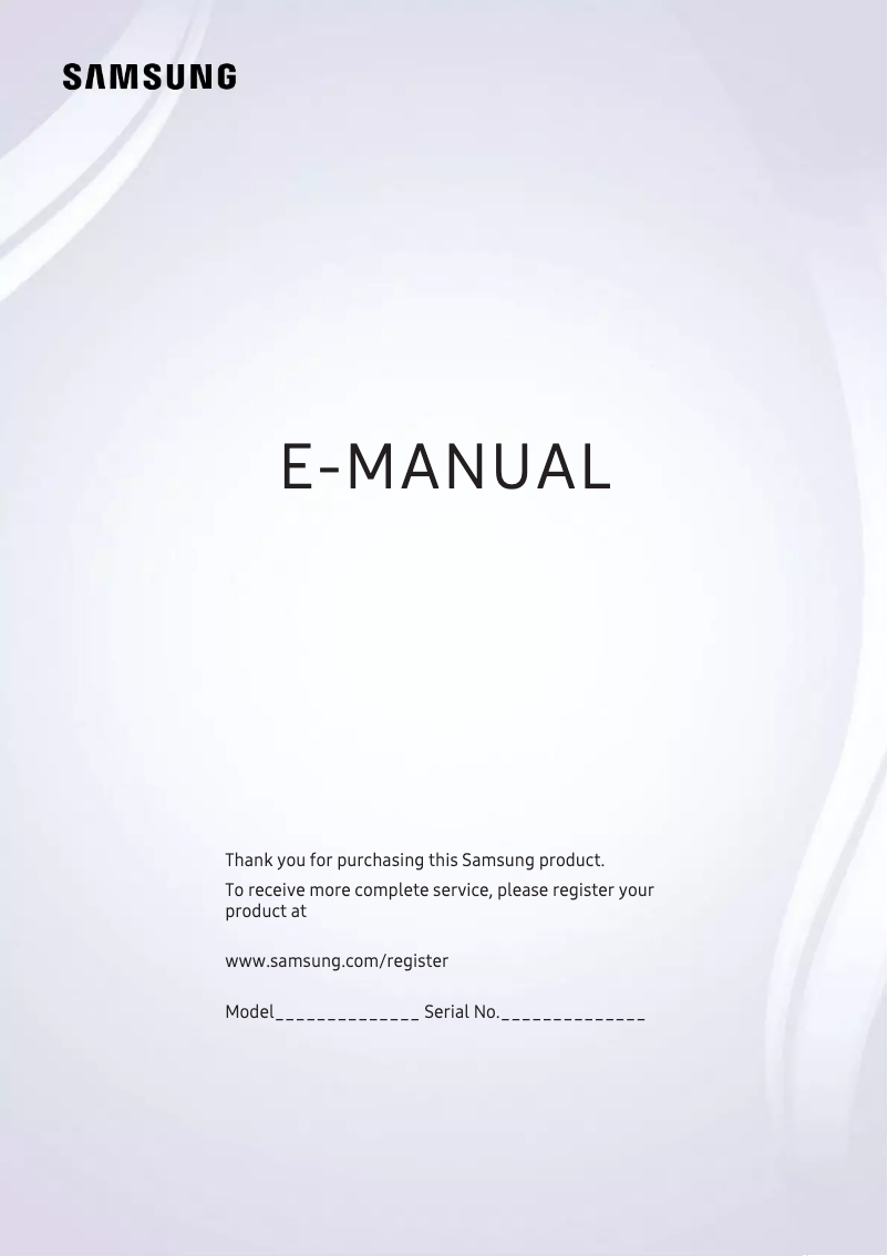 Página 1 del manual Manual de usuario Samsung UA40K5570AU