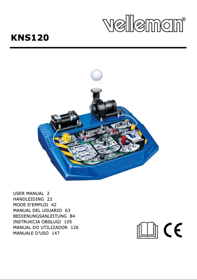 Página 1 del manual Manual de usuario Velleman KNS120