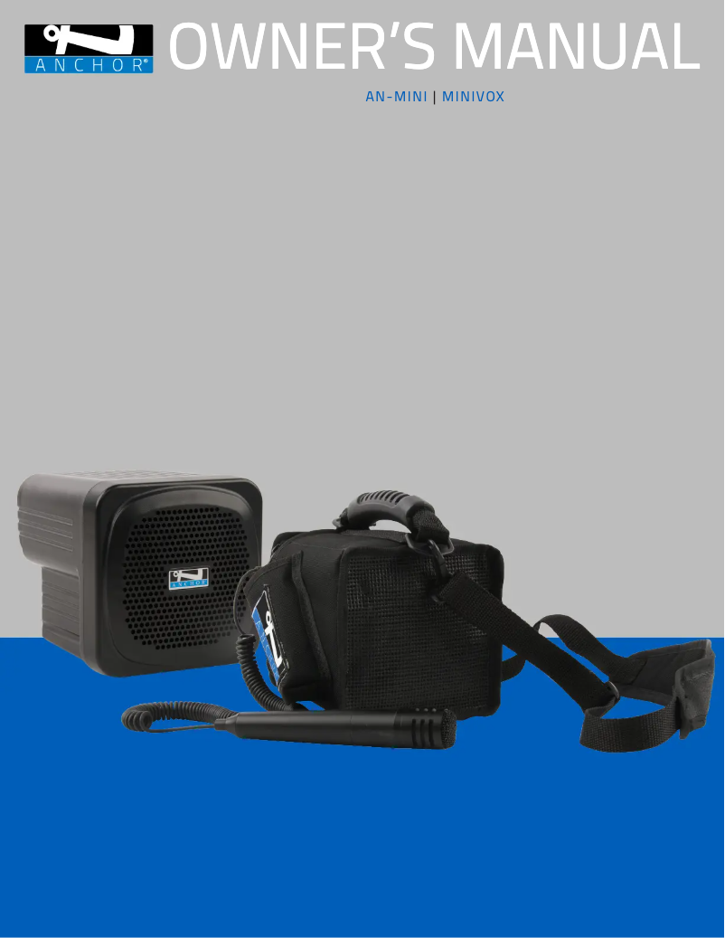 Imagen de la primera página del manual del dispositivo AV-Mini