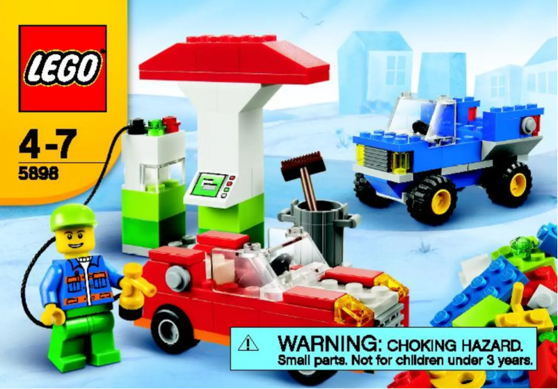 Page 1 de la notice Manuel utilisateur Lego Classic 5898