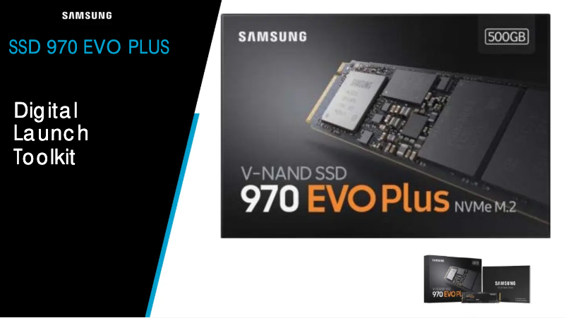 Page 1 de la notice Fiche technique Samsung 970 EVO Plus