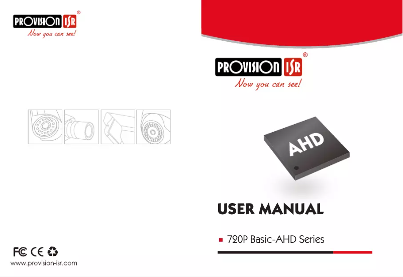 Page n°1 - Manuel utilisateur Provision-ISR DI-380AHDB36