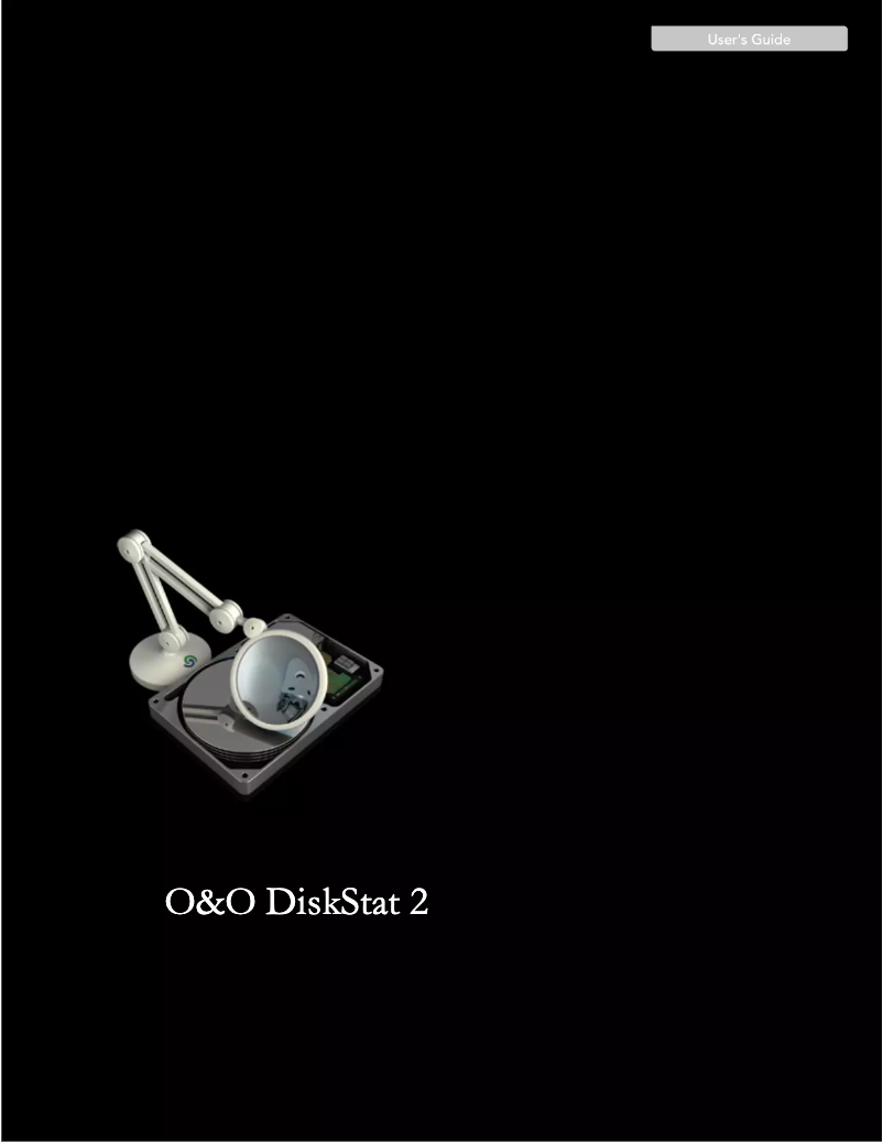 Image de la première page du manuel de l'appareil DiskStat 2 Server Edition