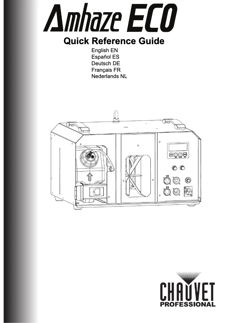 Imagen de la primera página del manual del dispositivo Amhaze Eco