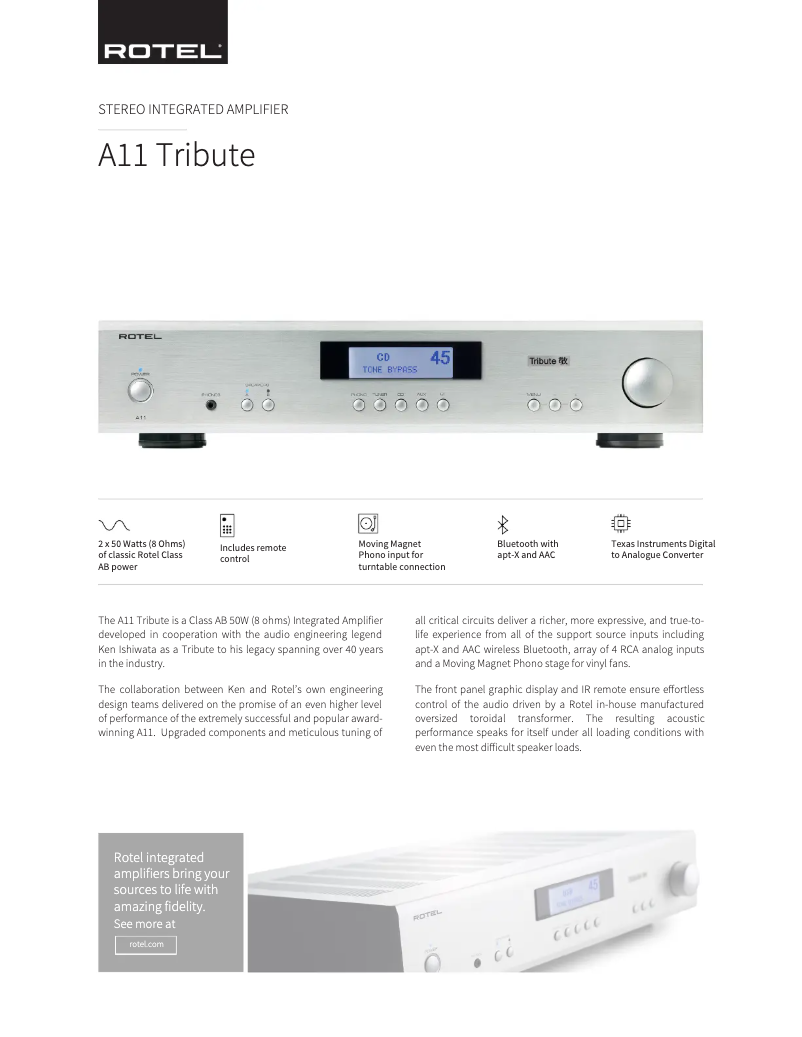 Image de la première page du manuel de l'appareil A11