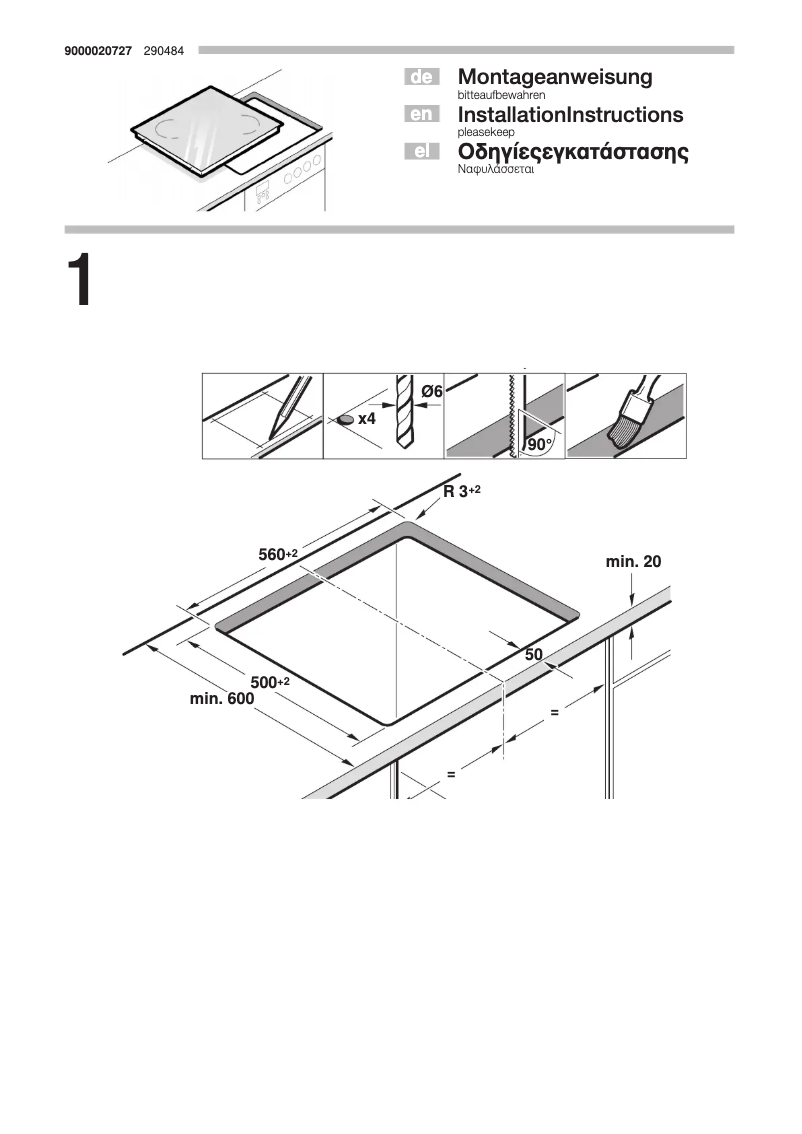 Page 1 de la notice Manuel utilisateur Neff M13R50N0