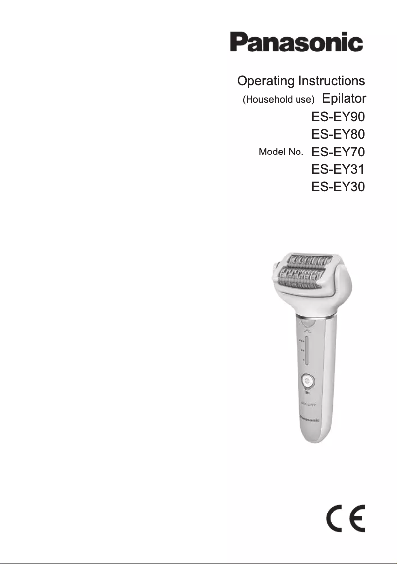 Imagen de la primera página del manual del dispositivo ES-EY80