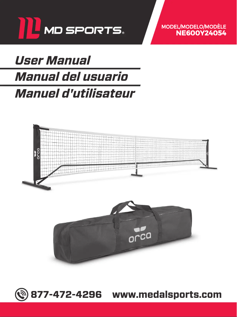 Page 1 de la notice Manuel utilisateur ORCA NE600Y24054