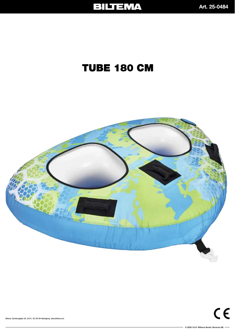 Page 1 de la notice Manuel utilisateur Biltema 25-0484