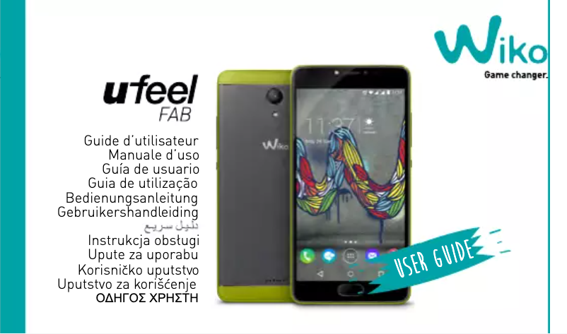 Image de la première page du manuel de l'appareil U FEEL FAB