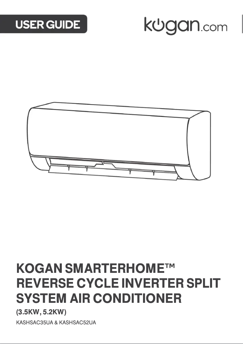 Page n°1 - Manuel utilisateur Kogan KASHSAC35UA