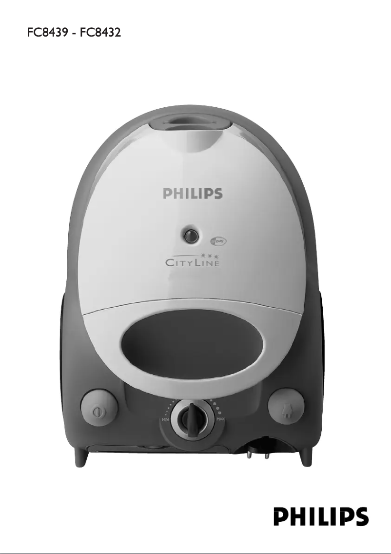 Image de la première page du manuel de l'appareil FC8439