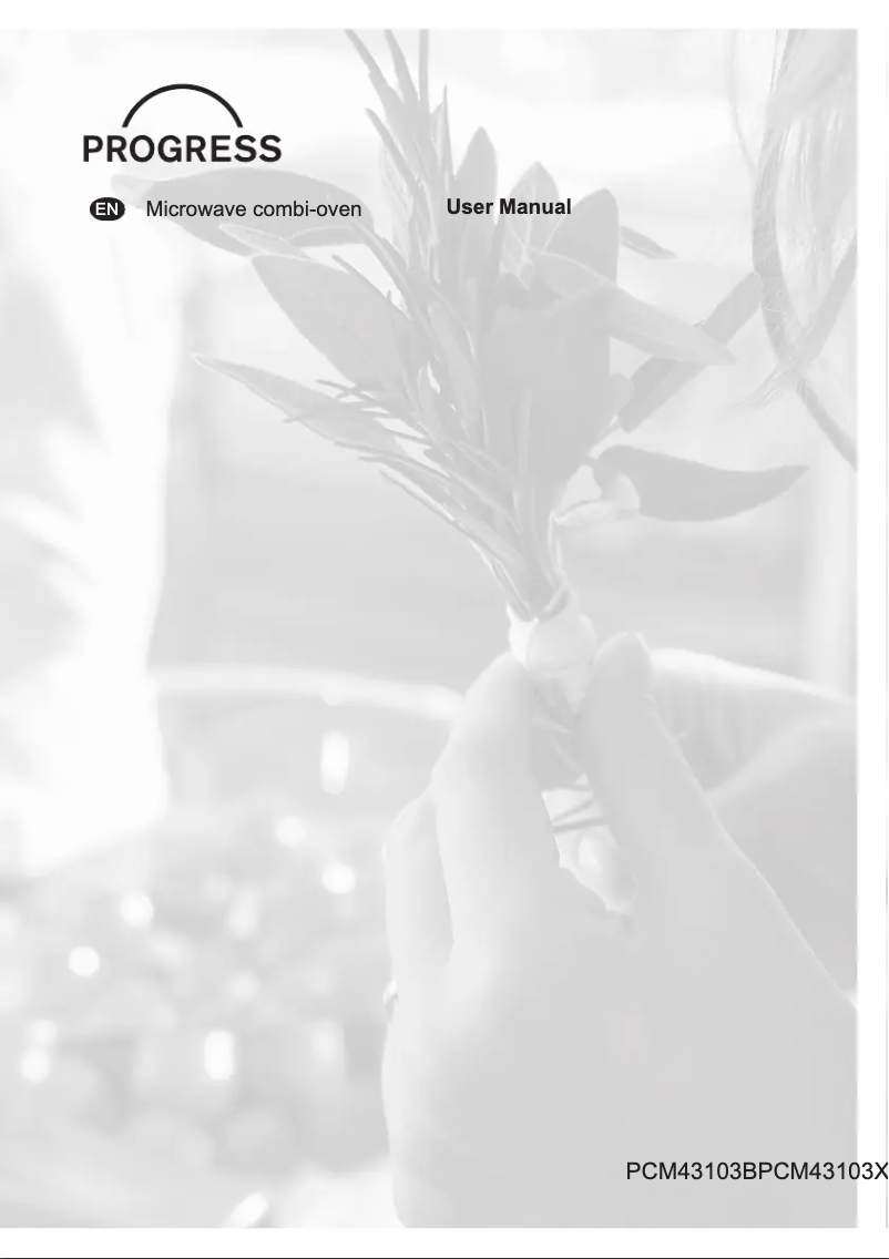 Page n°1 - Manuel utilisateur Progress PCM43103X