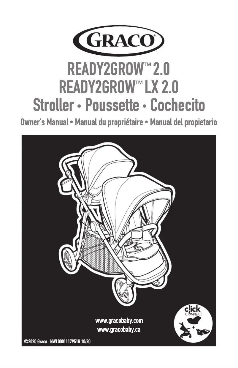 Image de la première page du manuel de l'appareil Ready2Grow LX 2.0