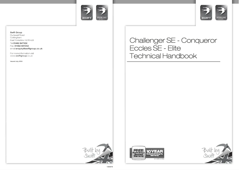 Image de la première page du manuel de l'appareil Eccles SE (2013)